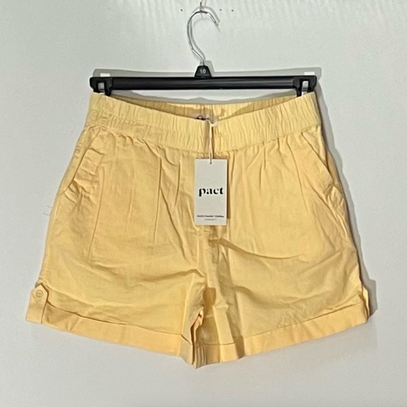 Pact Organic Cotton Linen Shorts - Picture 1 of 3